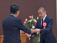 クラブ推薦により津市の佐々木様が小さな親切運動実行章受章